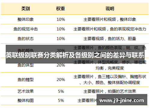 英联级别联赛分类解析及各级别之间的差异与联系 英联级别联赛分类解析及各级别之间的差异与联系