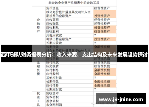 西甲球队财务报表分析：收入来源、支出结构及未来发展趋势探讨